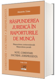 Raspunderea juridica in raporturile de munca