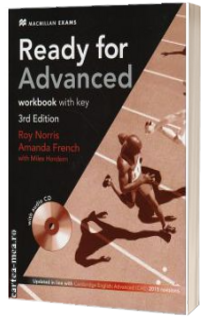 Ready For Advanced. Workbook with key, 3rd Edition (Updated in line with CAE 2015 revisions with audio CD)