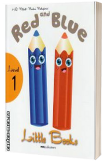 Red and Blue. Little Books level 1 Students book with CD