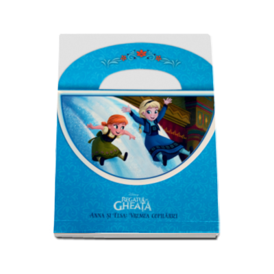 Regatul de gheata. Anna si Elsa - Vremea copilariei (Posetuta)