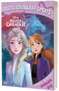 Regatul de gheata II. Citeste, coloreaza, lipeste