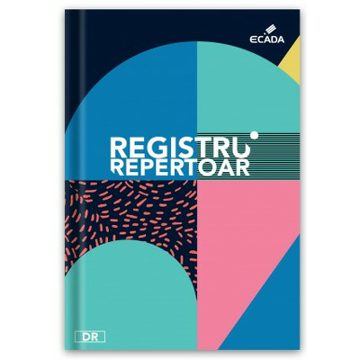 Registru A4 cu 96 file si repertoar dictando