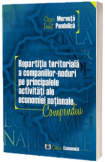 Repartitia teritoriala a companiilor-noduri pe principalele activitati ale economiei nationale. Compendiu