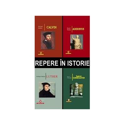 Repere in istorie - Caseta cu 4 carti  (volumul 2)