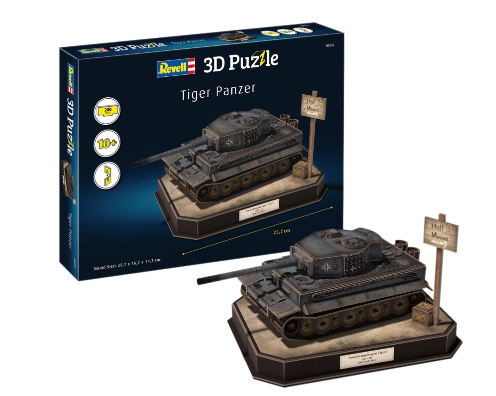 Revell 3D puzzle Tiger I German Tank