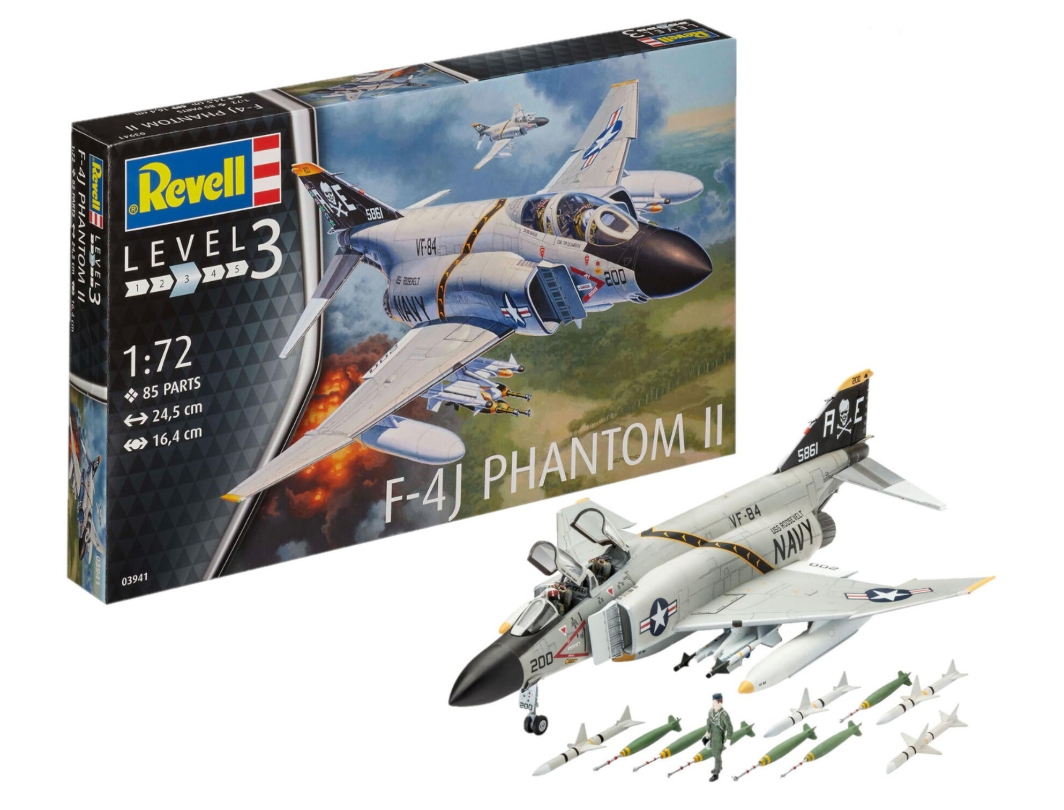 Revell avion F - 4J Phantom Ii Rev03941