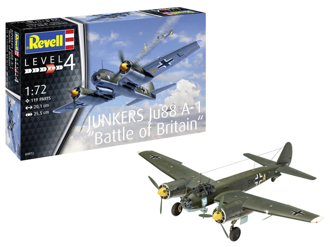 Revell avion Junkers Ju88 A - 1 Battle Of Britain