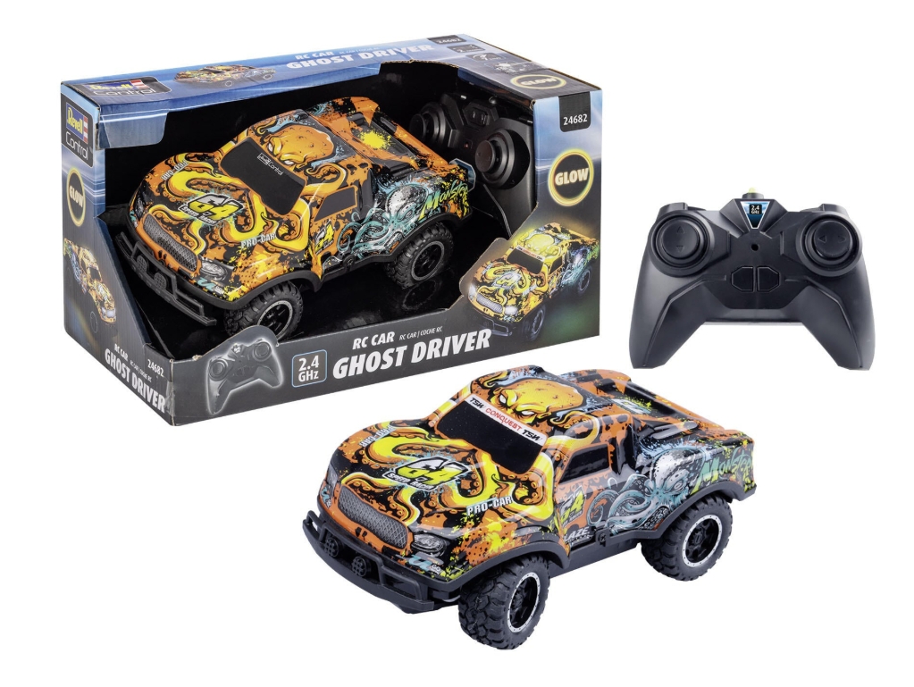 Revell control masina Rc Ghost Driver portocaliu