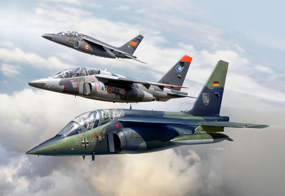 Revell kit 50Th anniversary Alpha Jet