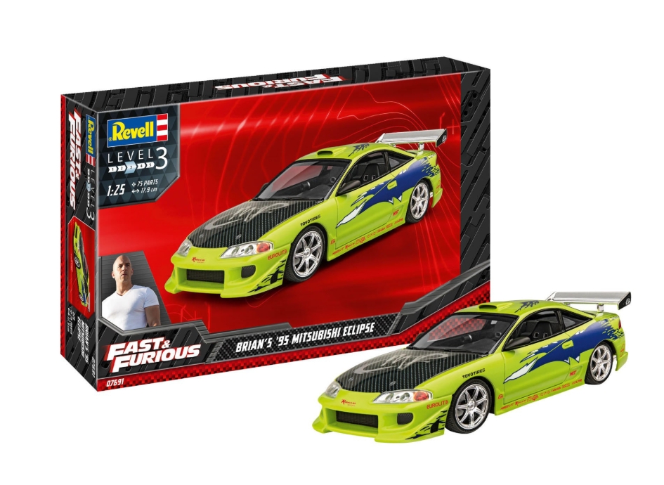 Revell kit Fast si Furious Brian Mitsubishi