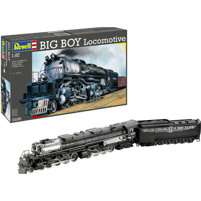 Revell macheta locomotiva big boy. Kit plastic