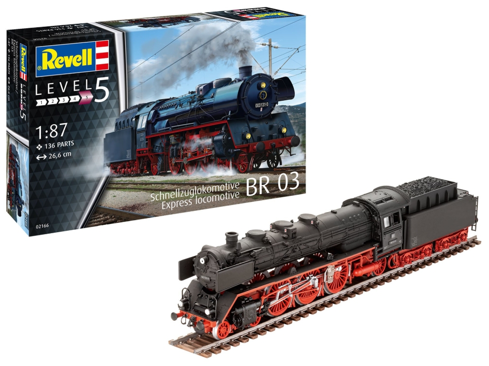 Revell macheta locomotiva Express BR03 cu Tender