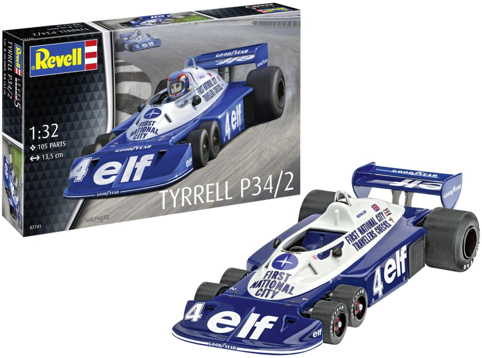 Revell macheta masina Tyrrell P34/2 6 - Wheeler