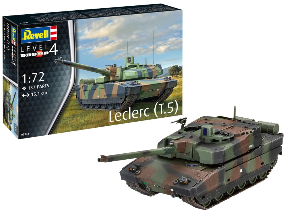 Revell Macheta Tanc Leclerc T-5.  Kit Plastic