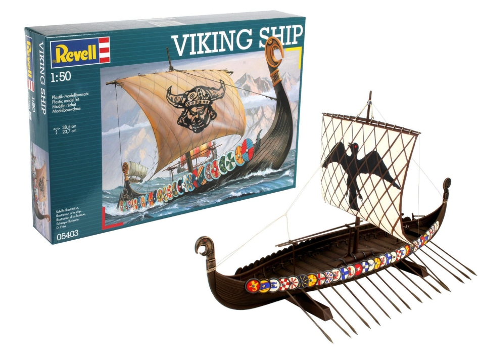 Revell macheta viking ship. Kit plastic
