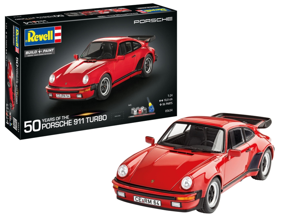 Revell masina gift Set 50 years of The Porsche 911 Turbo