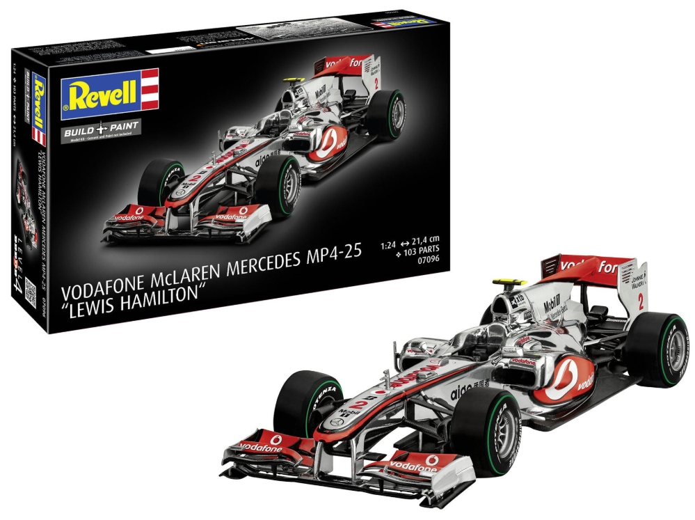 Revell model kit vodafone Mc Laren Mercedes Hamilton