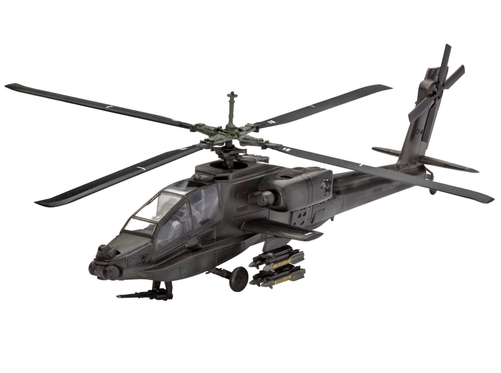 Revell model set elicopter Apache AH-64A.  Kit complet