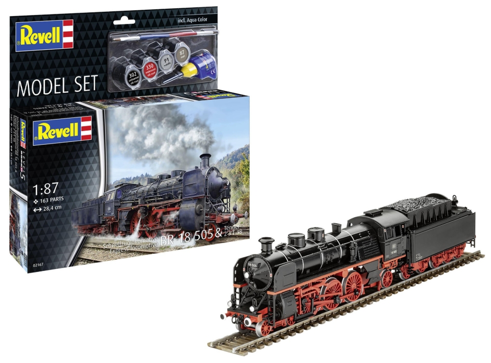 Revell model set locomotiva Express BR 18 505 cu Tender