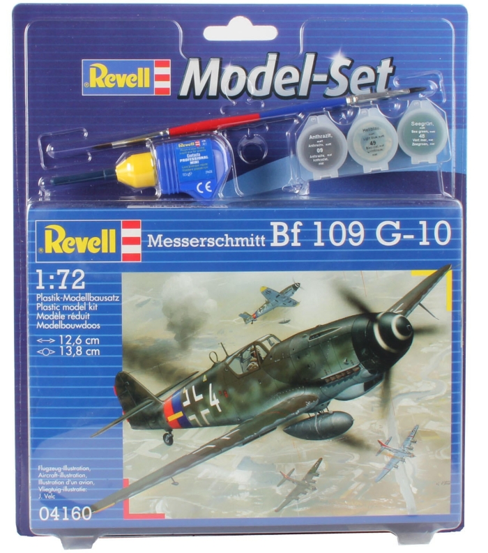 Revell Model Set Messerschmitt Kit Complet cu Accesorii