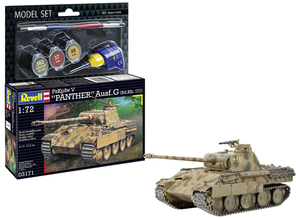Revell model set tanc Panther Ausf. G Sd.Kfz. Kit Complet