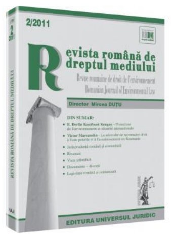 Revista romana de dreptul mediului nr. 2/2011