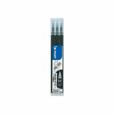 Rezerva roller PILOT Frixion, 0,7mm, 3buc/set - negru