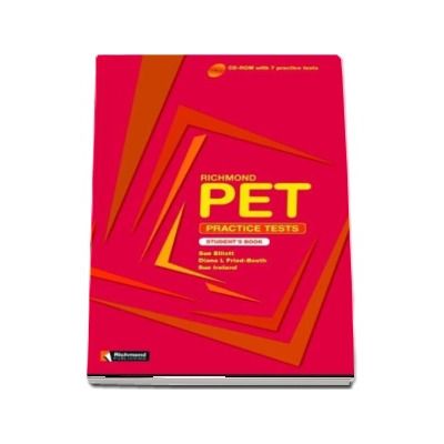 Richmond PET Practice Tests Students Book - CD-ROM with 7 practice tests (Auxiliar recomandat pentru elevii de gimnaziu)