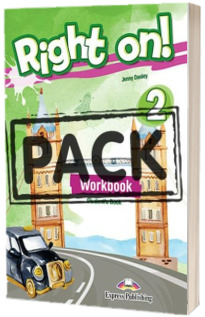 Right on! 2 Workbook with Digibook app. Caiet de limba engleza, Elementary (A2)