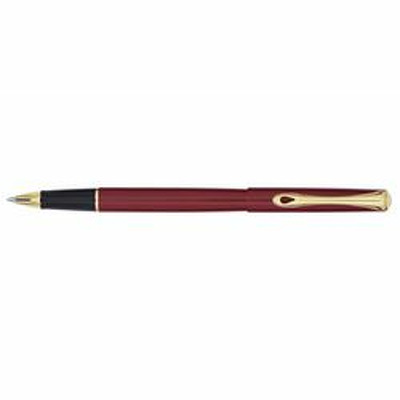 Roller Diplomat Traveller - dark red gold