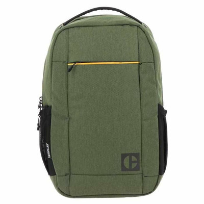 Rucsac CATERPILLAR Code - Quest Adventure, material 420D hexagonal - verde masliniu