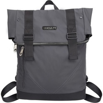 Rucsac La Minor - gri - laptop 16 inch, charge pentru USB si TypeC conectori