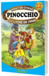Sa citim Pinocchio cu litere de tipar 3-5 ani