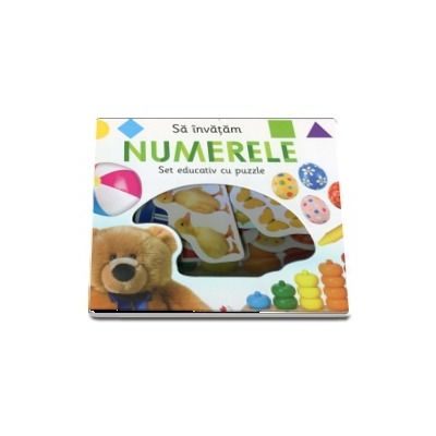 Sa invatam numerele. Set educativ cu puzzle