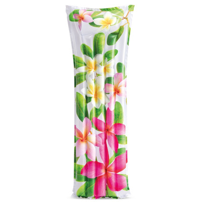 Saltea gonflabila Fashion Intex cu imprimeu floare