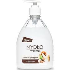 Sapun lichid, 500ml, cu pompita, Clinex - cu miros de migdale