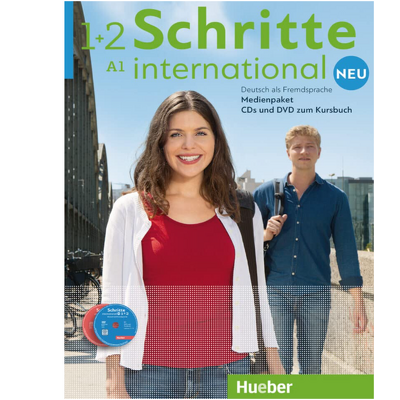 Schritte international Neu 1+2. Medienpaket 5 Audio-CDs und 1 DVD zum Kursbuch