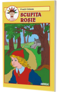 Scufita rosie - Carte de colorat