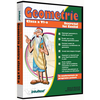 Secretul lui Euclid. Geometrie. Matematica pentru clasa a VI-a (Kit)
