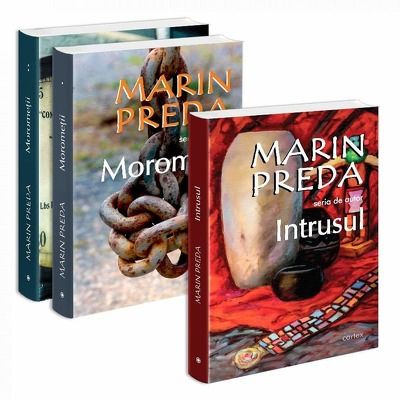 Seria de autor Marin Preda - 3 carti. Morometii in 2 volume si Intrusul
