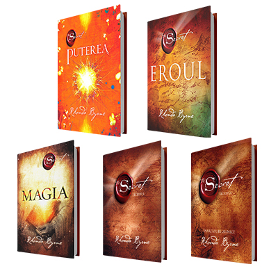 Serie de autor Rhonda Byrne, compusa din 5 carti