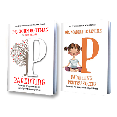 Set 2 carti de parenting. Parenting pentru succes si Parenting. Cum sa crestem copii inteligenti emotional