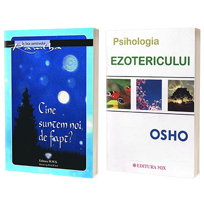 Set 2 carti Revolutia Interioara. Psihologia ezotericului si Cine suntem noi, de fapt?