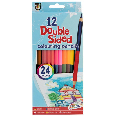 Set 24 creioane colorate duo