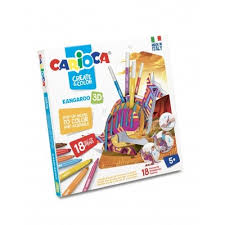 Set 3D cu 18 carioci Cangur, Carioca