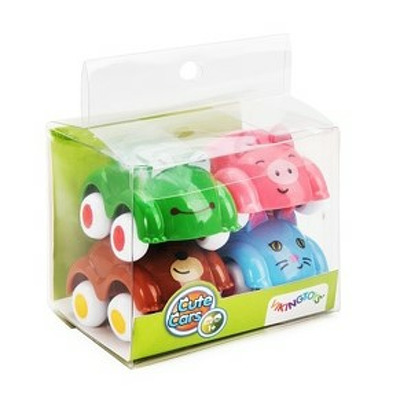 Set 4 Masinute Animale - Cute Cars