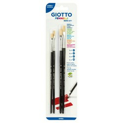 Set 4 pensule/blister (nr.4-6-5-8), GIOTTO Art 577