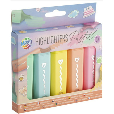 Set 5 markere pastel