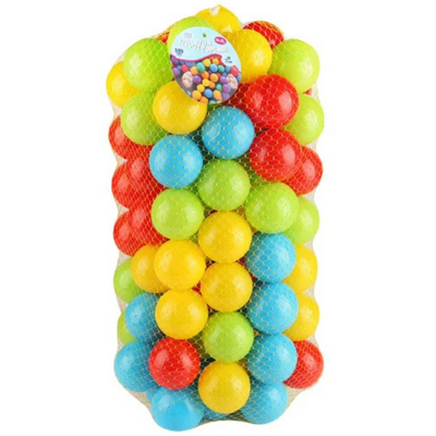 Set bile multicolore 100 buc - 7cm