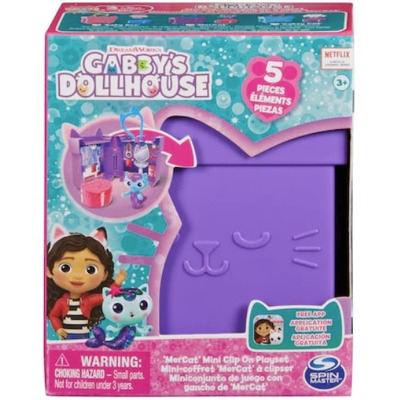 Set casuta-figurina MerCat, Spin Master, Gabby's Dollhouse
